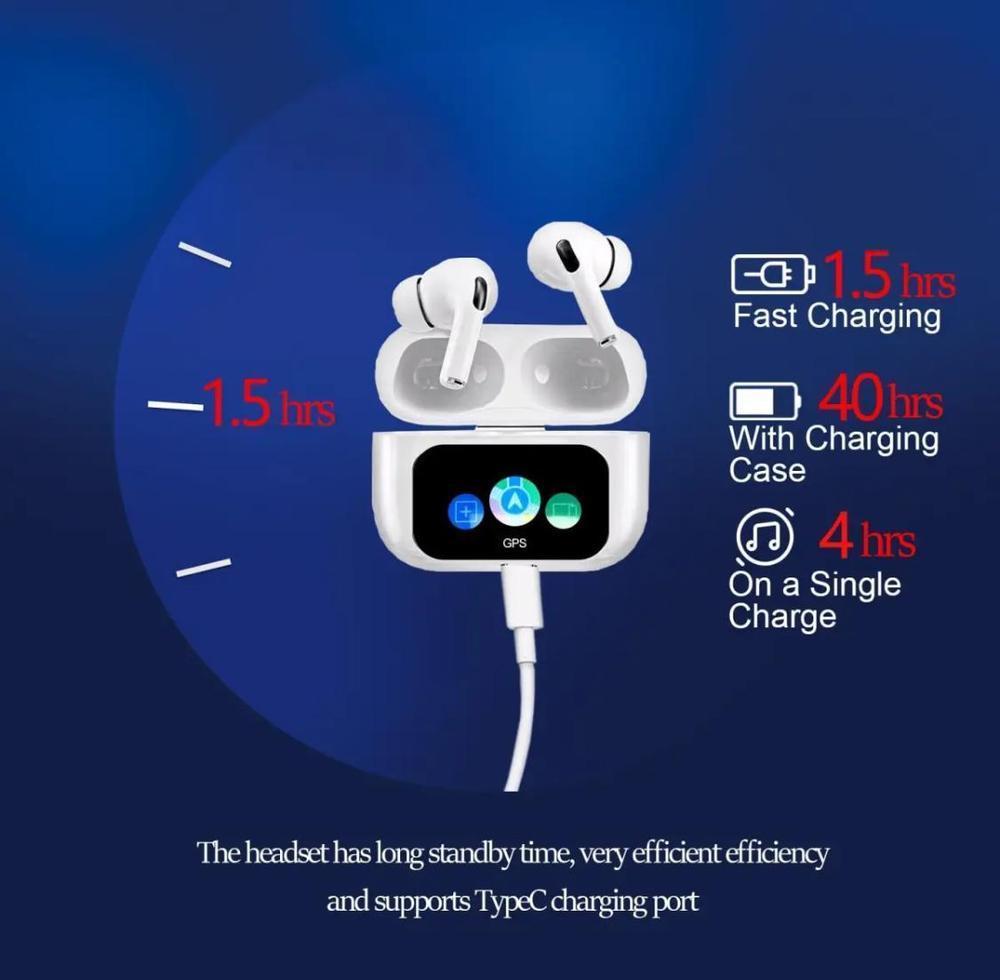 White Airpods - Seamless Connectivity & Long Battery Life