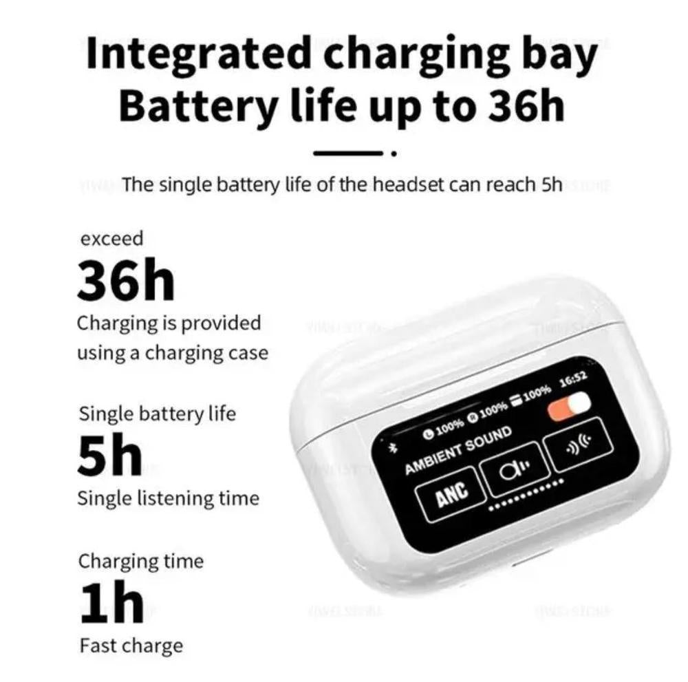 White Airpods - Seamless Connectivity & Long Battery Life
