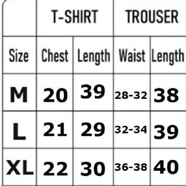 Stylish Printed Cotton Jersey Night Suit - 2 Pcs (Shirt & Trouser)