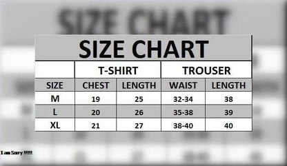 Stylish Printed Night Suit - 2 Pcs Set for Comfortable Sleep