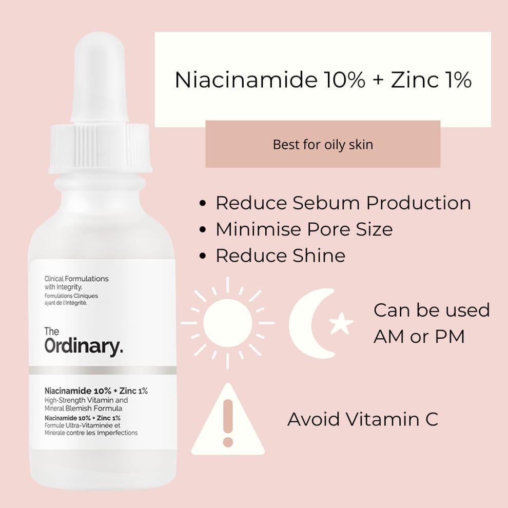 Ordinary Niacinamide Acid Face Serum, 30 Ml